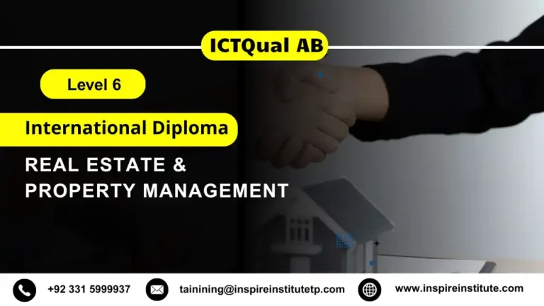 ICTQual AB Level 6 International Diploma in Real Estate & Property Management