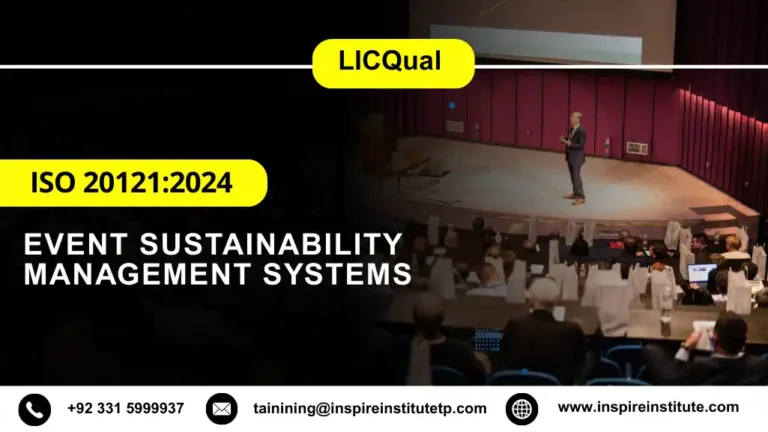 LICQual ISO 20121:2024 Event Sustainability Management Systems