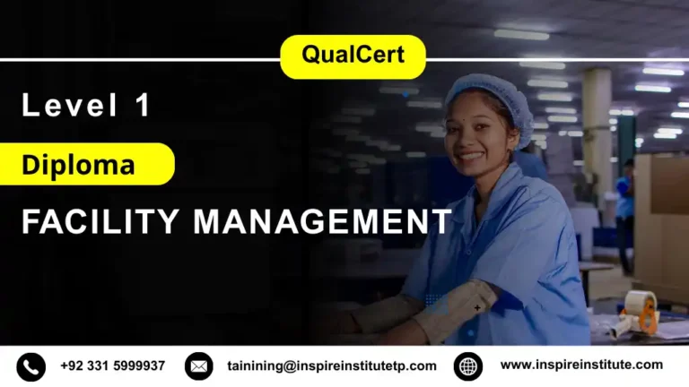 QualCert Level 1 Diploma in Facility Management