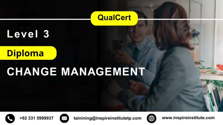 QualCert Level 3 Diploma in Change Management