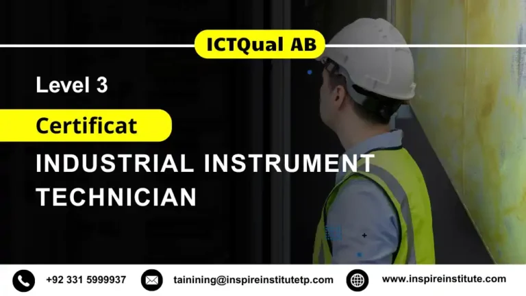 ICTQual AB Level 3 Certificate in Industrial Instrument Technician