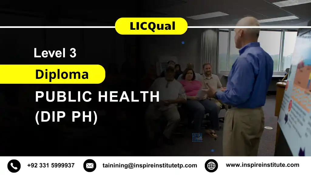 LICQual Level 3 Diploma in Public Health (Dip PH) 