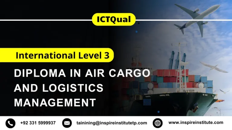 ICTQual International Level 3 Diploma in Air Cargo and Logistics Management