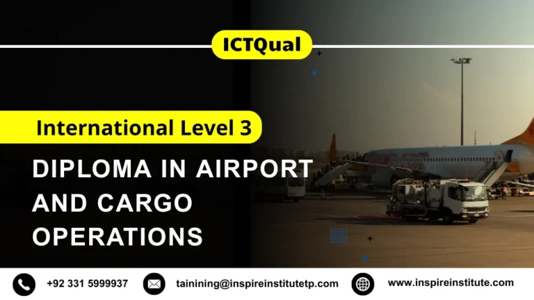 ICTQual International Level 3 Diploma in Airport and Cargo Operations