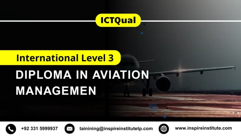 ICTQual International Level 3 Diploma in Aviation Management