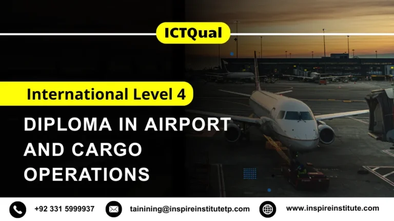 ICTQual International Level 4 Diploma in Airport and Cargo Operations