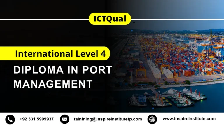 ICTQual International Level 4 Diploma in Port Management