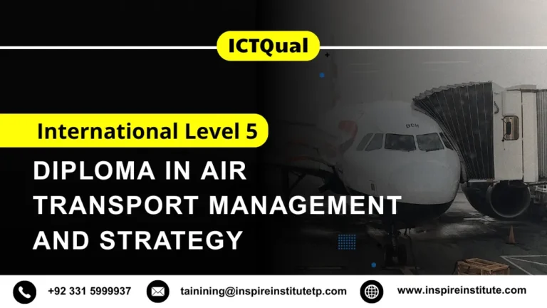 ICTQual International Level 5 Diploma in Air Transport Management and Strategy