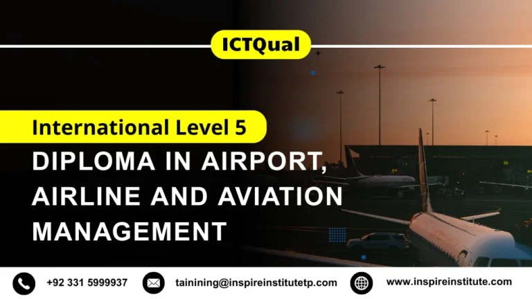 ICTQual International Level 5 Diploma in Airport, Airline and Aviation Management