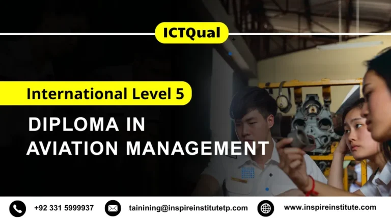 ICTQual International Level 5 Diploma in Aviation Management