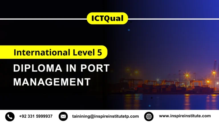 ICTQual International Level 5 Diploma in Port Management