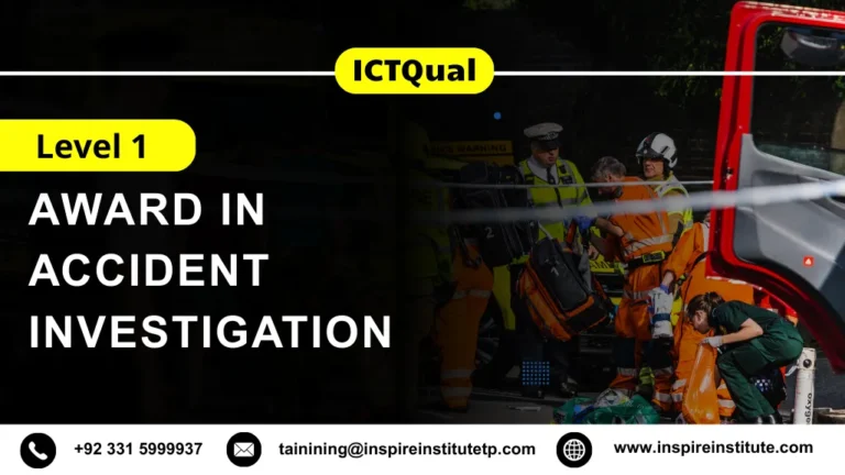  ICTQual AB Level 1 Award in Accident Investigation