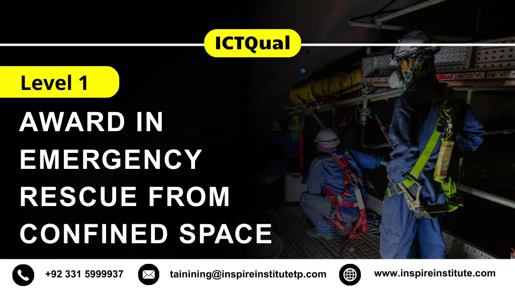  ICTQual AB Level 1 Award in Emergency Rescue from Confined Space