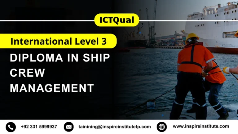 ICTQual International Level 3 Diploma in Ship Crew Management