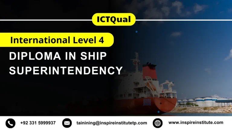 ICTQual International Level 4 Diploma in Ship Superintendency