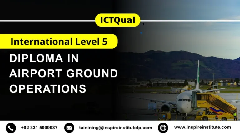 ICTQual International Level 5 Diploma in Airport Ground Operations