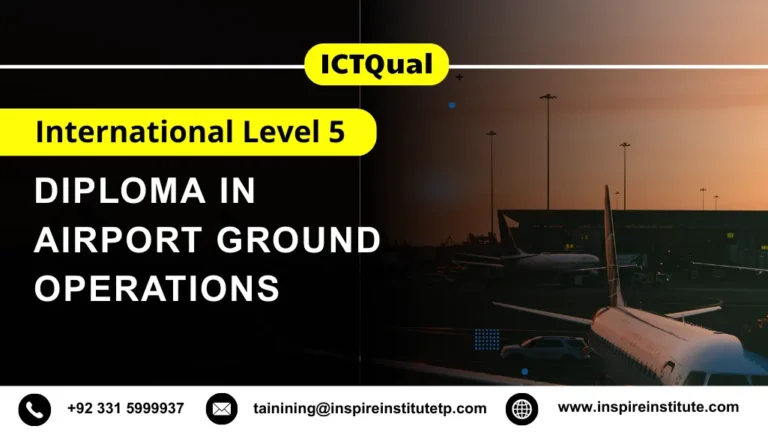 ICTQual International Level 5 Diploma in Airport Ground Operations