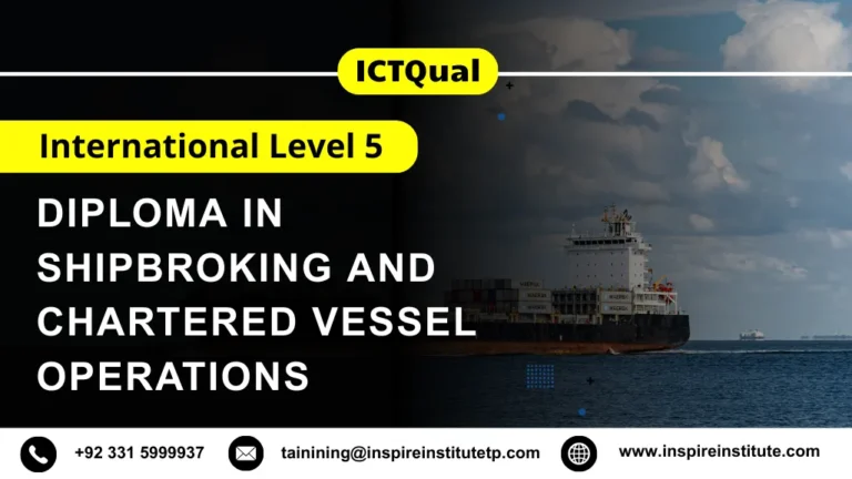 Diploma in Shipbroking and Chartered Vessel Operations