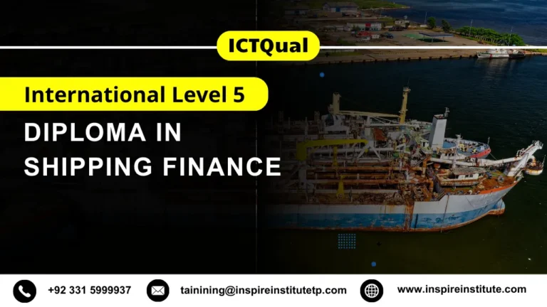 ICTQual International Level 5 Diploma in Shipping Finance