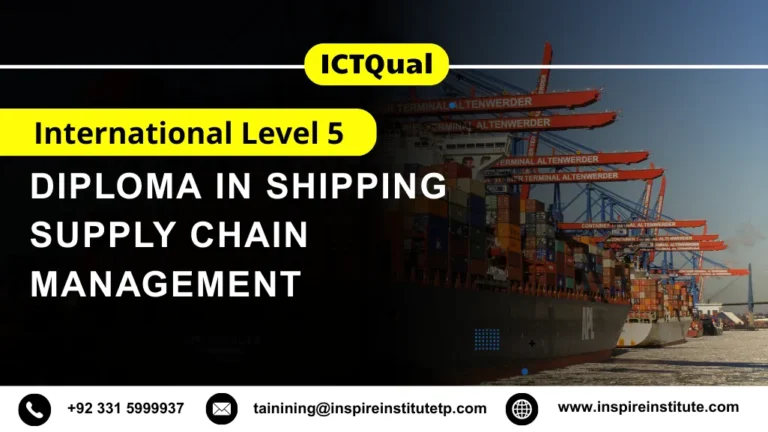 ICTQual International Level 5 Diploma in Shipping Supply Chain Management