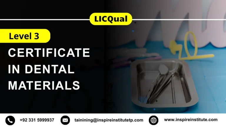 LICQual Level 3 Certificate in Dental Materials