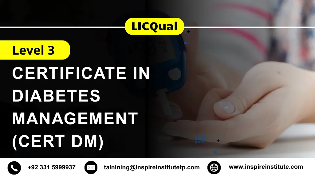 LICQual Level 3 Certificate in Diabetes Management (Cert DM)