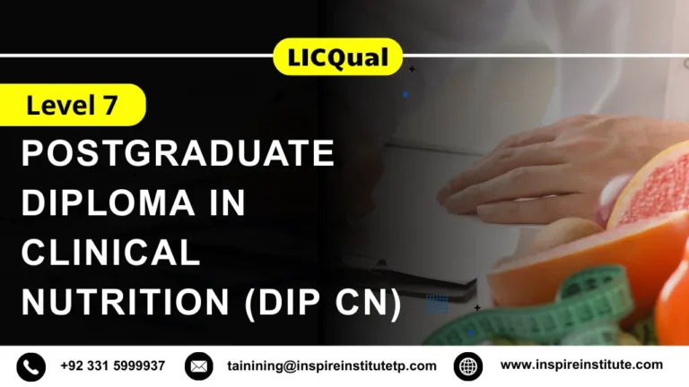LICQual Level 3 Diploma in Clinical Nutrition (Dip CN) 
