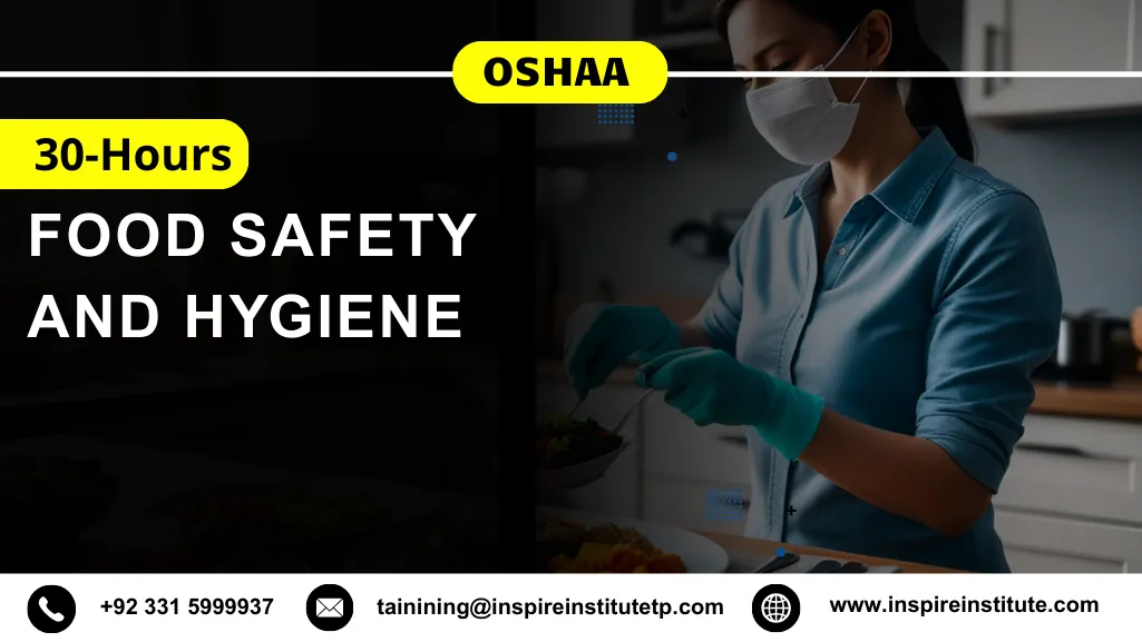OSHAA 30-Hours Food Safety and Hygiene
