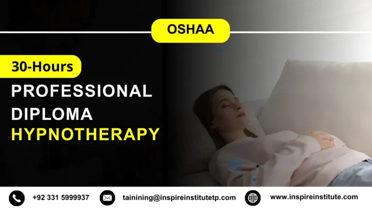 OSHAA 30-Hours Professional Diploma in Hypnotherapy