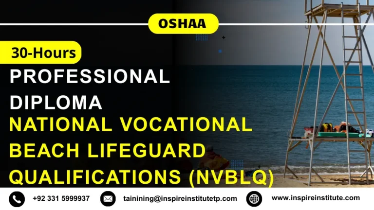OSHAA 30-Hours Professional Diploma in National Vocational Beach Lifeguard Qualifications (NVBLQ)