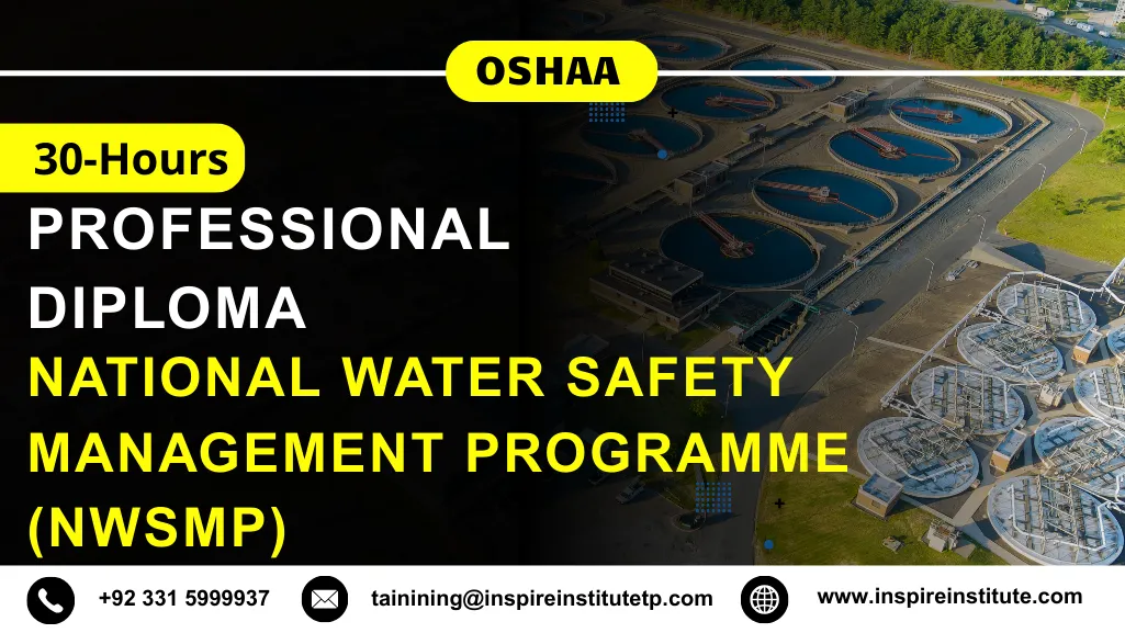OSHAA 30-Hours Professional Diploma in National Water Safety Management Programme (NWSMP)