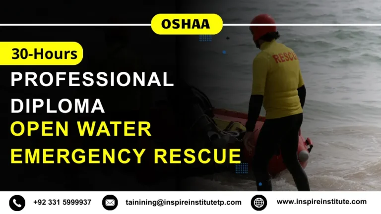 OSHAA 30-Hours Professional Diploma in Open Water Emergency Rescue