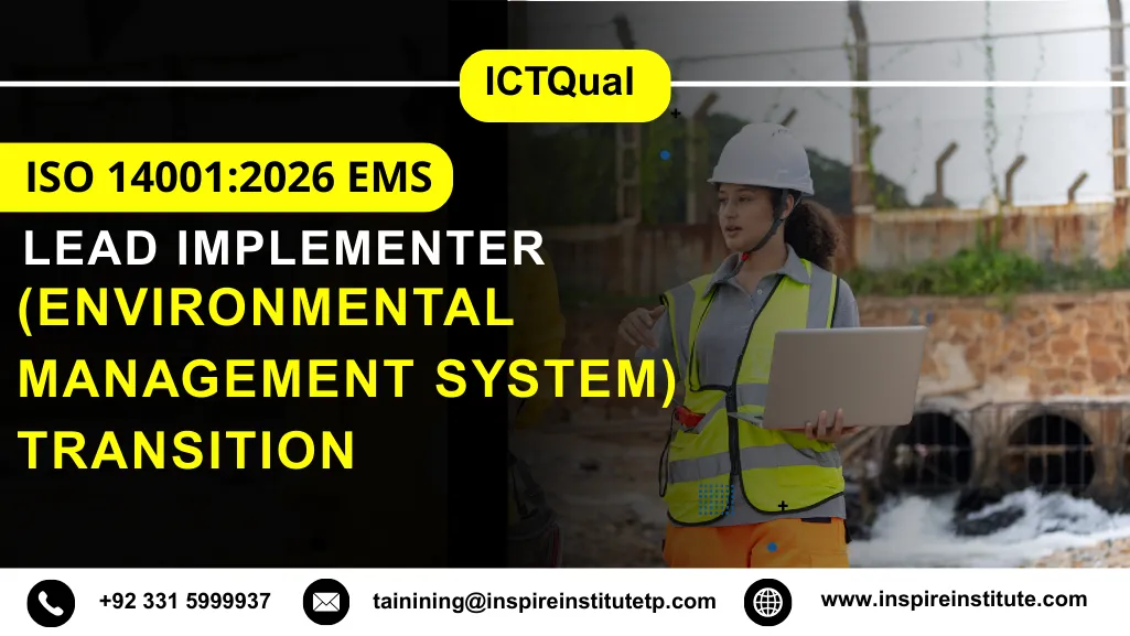 LICQual ISO 14001:2026 EMS (Environmental Management System) Lead Implementer Course