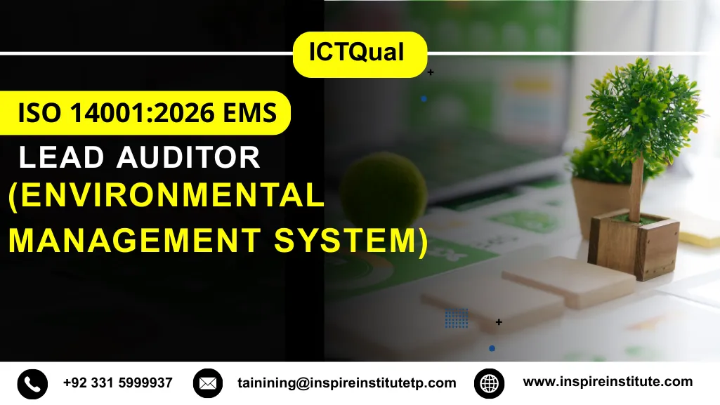 LICQual ISO 14001:2026 EMS(Environmental Management System)Lead Auditor Course