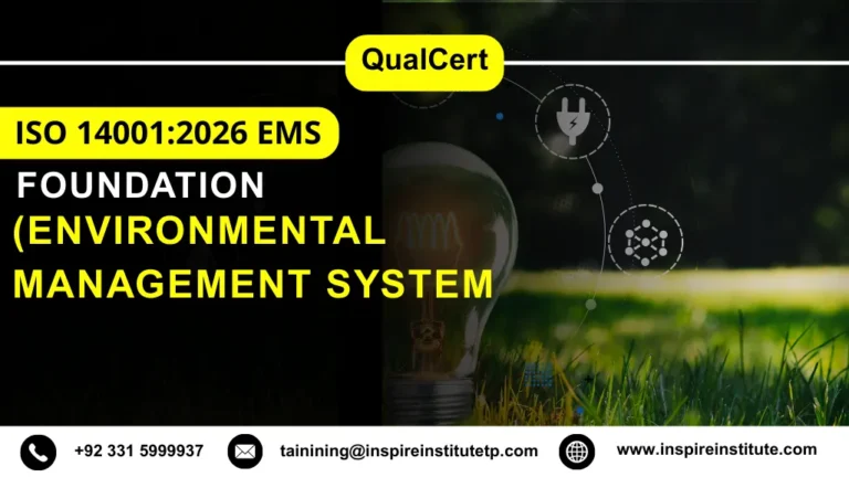 QualCert ISO 14001:2026 EMS (Environmental Management System) Foundation Course