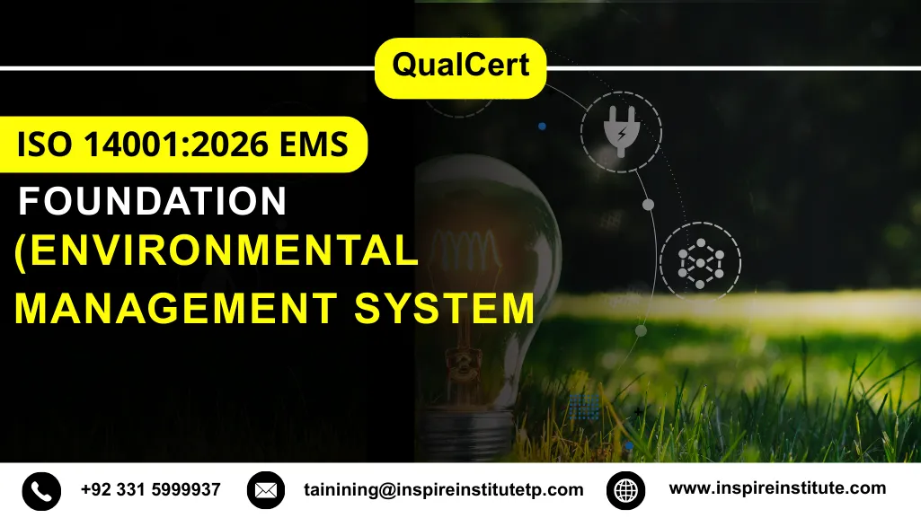 QualCert ISO 14001:2026 EMS (Environmental Management System) Foundation Course