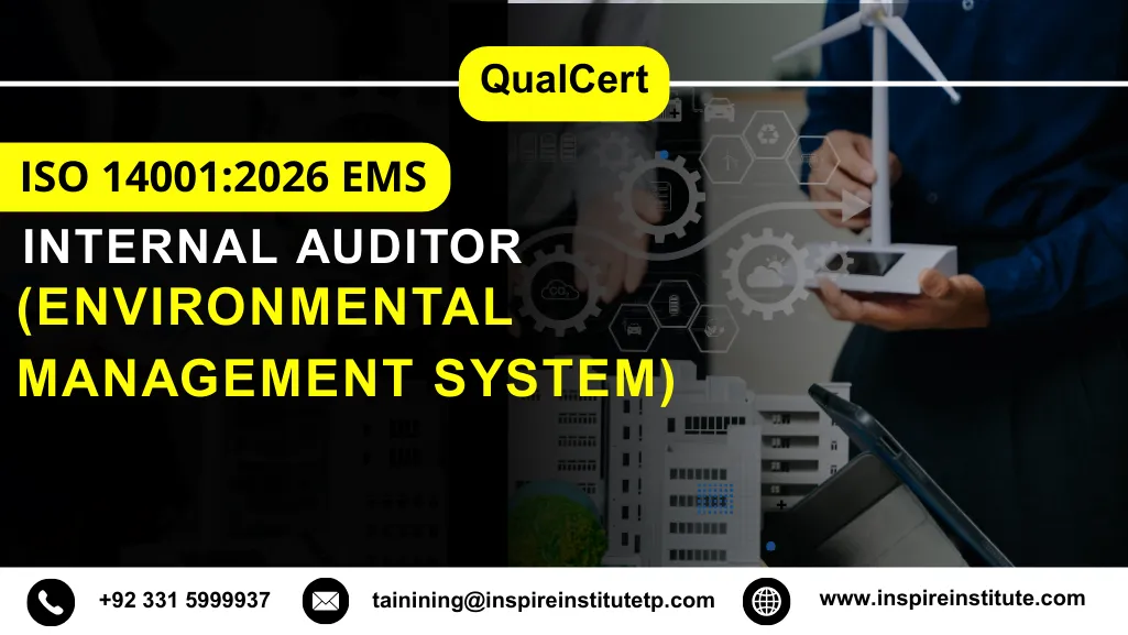 QualCert ISO 14001:2026 EMS (Environmental Management System) Internal Auditor Course