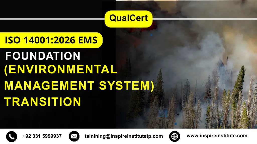QualCert ISO 14001:2026 EMS (Environmental Management System) Transition Foundation Course