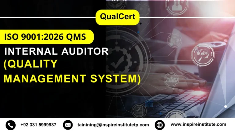 QualCert ISO 9001:2026 QMS (Quality Management System) Internal Auditor Course