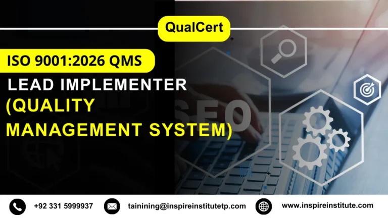 QualCert ISO 9001:2026 QMS (Quality Management System) Lead Implementer Course