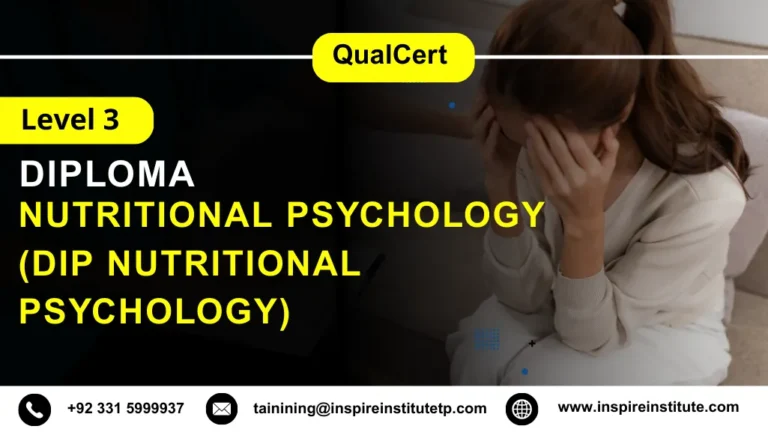 QualCert Level 3 Diploma in Nutritional Psychology (Dip Nutritional Psychology)