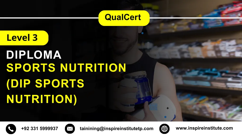 QualCert Level 3 Diploma in Sports Nutrition (Dip Sports Nutrition)