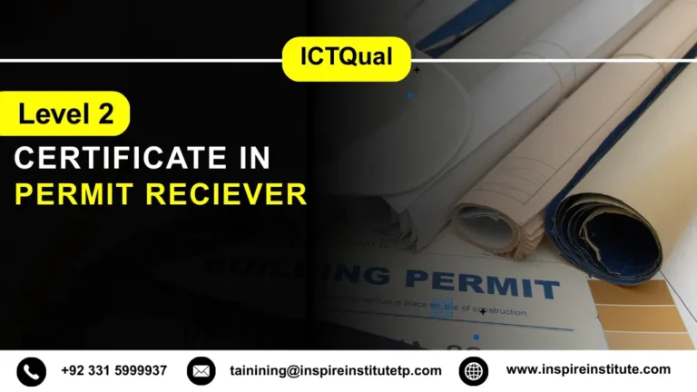 ICTQual Level 2 Certificate in Permit Reciever