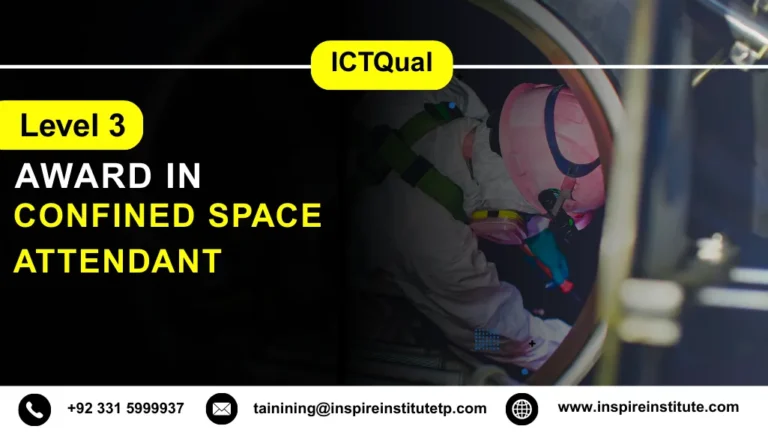 ICTQual Level 3 Award in Confined Space Attendant