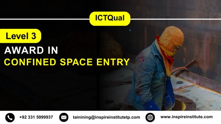 ICTQual Level 3 Award in Confined Space Entry