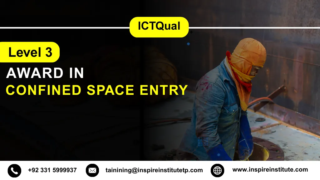 ICTQual Level 3 Award in Confined Space Entry