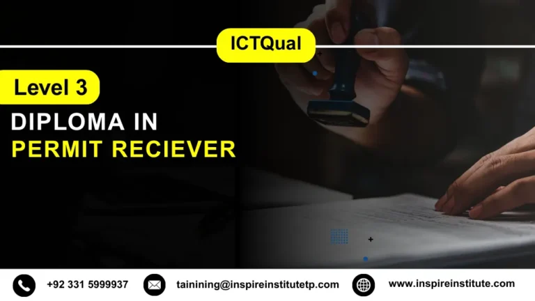 ICTQual Level 3 Diploma in Permit Reciever