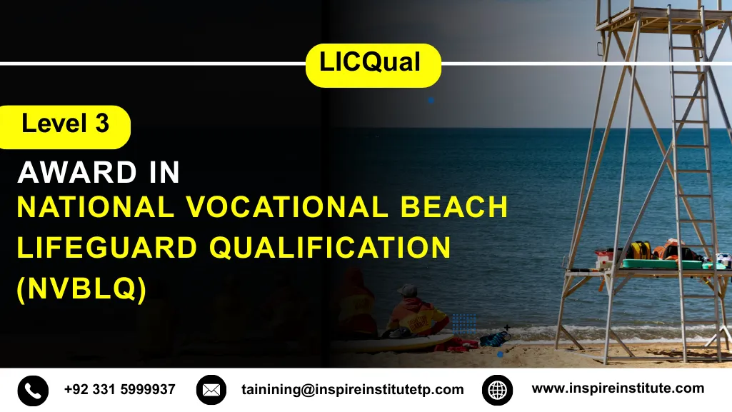 LICQual Level 3 Award in National Vocational Beach Lifeguard Qualification (NVBLQ)