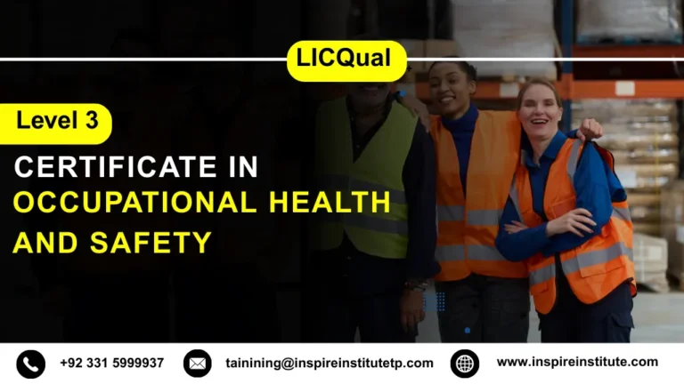 LICQual Level 3 Certificate in Occupational Health and Safety