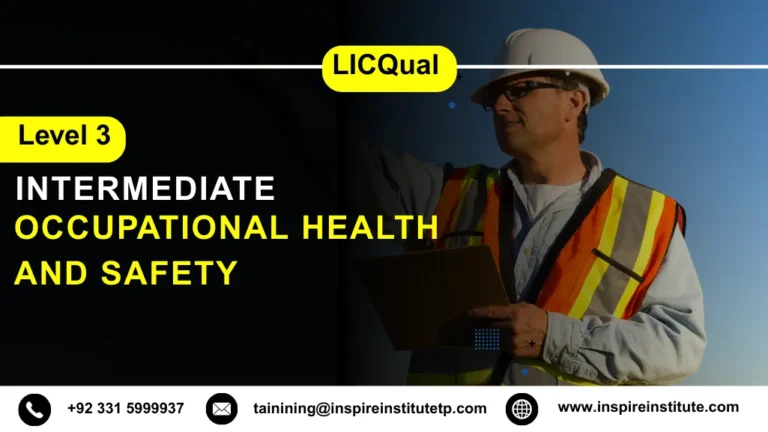 LICQual Level 3 Intermediate Occupational Health and Safety
